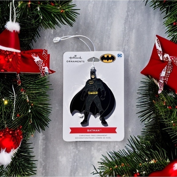 NEW DC/ HALLMARK/ WB - FUN BATMAN/Super Hero - 2D Metal Christmas Ornament - Picture 3 of 7